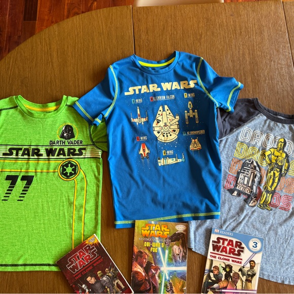 Star Wars Shirts & Books Bundle - Picture 4 of 14